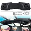 CUSAUTV MTX Central Roof Speakers Pods Compatible with Can Am Maverick X3 Max Accessiories Overhead Speaker Stereo System Black Top Speaker Mount Enclosure Replace for #715004748