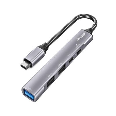 Hub Equip USB 3.0-2.0 5p Con USB-c 100w USB Pd
