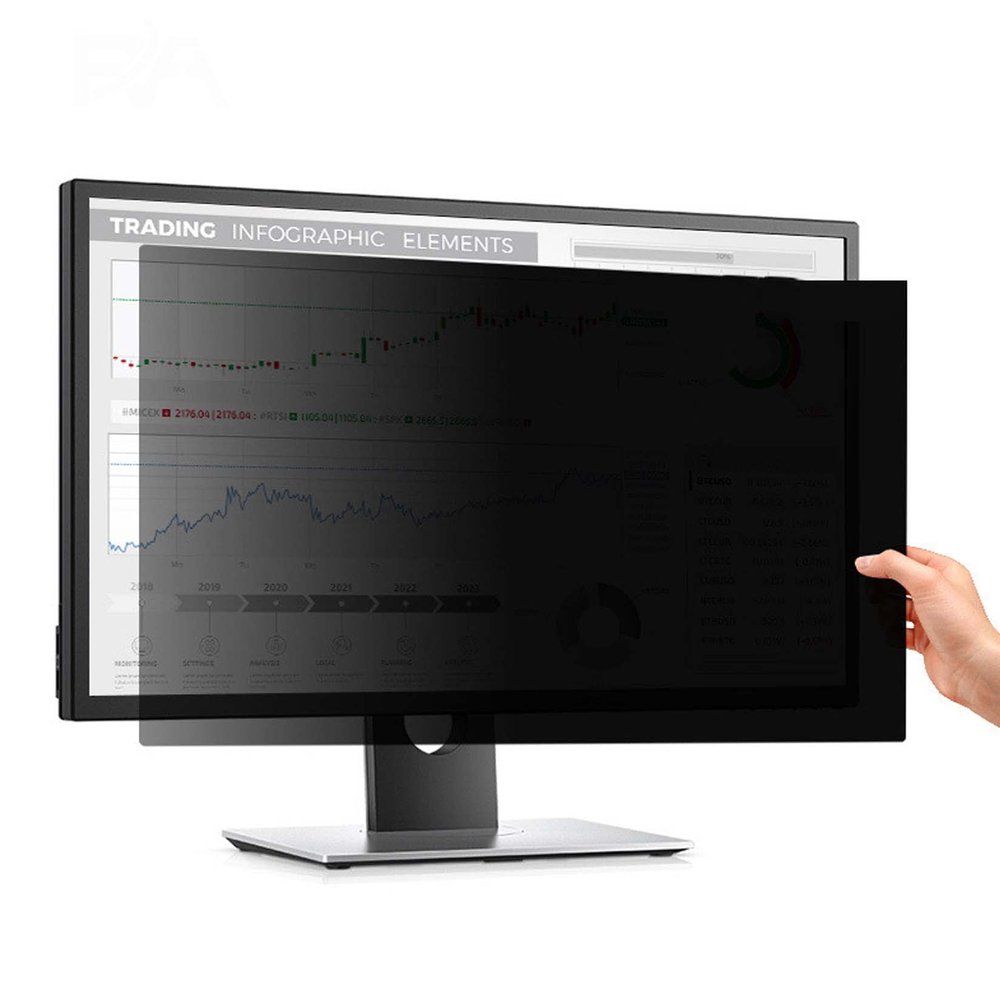 CARWERL Premium Display Privacy Protection Film, Anti-Blue Light and Anti-Glare Computer Screen Filter, Relieve Eye Fatigue and Protect Information Confidentiality,28" 621 * 336