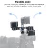 NICEYRIG Pro Phone Holder with 1/4 Mount 360 Degree Rotation and 180 Degree Tilt for DSLR and Mirrorless, Cinema Camera, Camcorder Cage Rig - 519 view 4