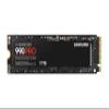 Samsung 990 Pro 1TB Gen4 NVMe SSD 7450MB/s 6900MB/s R/W 1550K/1200K IOPS 600TBW 1.5M Hrs MTBF for PS5 5yrs view 1
