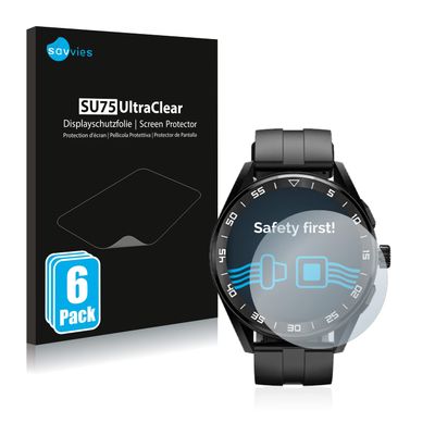 Savvies Screen Protector compatible with Lokmat Comet Pro Protection Film Clear 6-Pack
