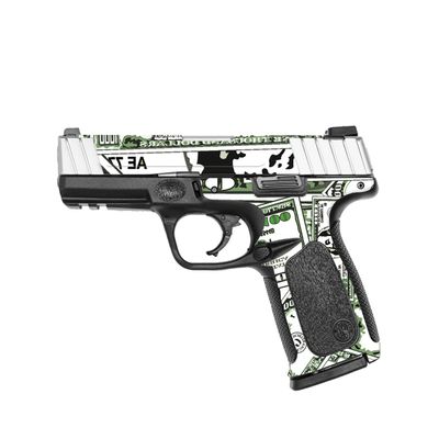 MightySkins Skin Compatible with Smith & Wesson SD VE Series - Phat Cash | Protective, Durable, and Unique Vinyl Decal wrap Cover | Easy to Apply, Remove, and Change Styles | Made in The USA