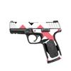 MightySkins Skin Compatible with Smith & Wesson SD VE Series - Black Pink Chevron | Protective, Durable, and Unique Vinyl Decal wrap Cover | Easy to Apply, Remove, and Change Styles | Made in The USA view 1