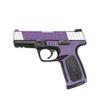 MightySkins Skin Compatible with Smith & Wesson SD VE Series - Purple Gator Skin | Protective, Durable, and Unique Vinyl Decal wrap Cover | Easy to Apply, Remove, and Change Styles | Made in The USA view 1