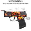 MightySkins Glossy Glitter Skin Compatible with Smith & Wesson SD VE Series - Iguana Skin | Protective, Durable High-Gloss Glitter Finish | Easy to Apply and Change Styles | Made in The USA view 2