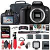 Canon EOS Rebel 800D / T7i DSLR Camera (Body Only), 64GB Memory Card, Case, Corel Photo Software, 2 x LPE17 Battery, Card Reader, LED Light, Tripod + More view 1