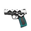 MightySkins Skin Compatible with Smith & Wesson SD VE Series - Teal Chevron | Protective, Durable, and Unique Vinyl Decal wrap Cover | Easy to Apply, Remove, and Change Styles | Made in The USA view 1