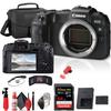 Canon EOS RP Mirrorless Digital Camera Body Only (3380C002), 64GB Memory Card, Case, Card Reader, Flex Tripod, Hand Strap, Cap Keeper, Memory Wallet, Cleaning Kit view 1