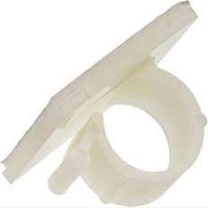 151-13021 RA13-PA66-NA, Cable Clip Natural Self Adhesive Nylon Fixing Clip