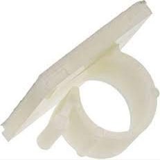 151-13021 RA13-PA66-NA, Cable Clip Natural Self Adhesive Nylon Fixing Clip