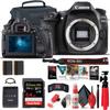 Canon EOS 80D DSLR Camera (Body Only) (1263C004), 64GB Card, Case, Corel Photo Software, LPE6 Battery, Card Reader, Flex Tripod, HDMI Cable, Hand Strap + More (Renewed) view 1