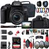 Canon EOS Rebel 800D/T7i Camera with 18-55mm f/4-5.6 Lens & Filter Bundle view 1