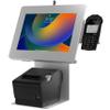 Anti-Theft Kiosk Stand Point of Sale Station with Credit Card Reader Slot & Printer Slot for iPad 11 (A16) - Pro 11-inch M4 - Air 11-inch M3- iPad 10th Gen - Galaxy Tab & More Tablets view 1