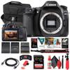 Canon EOS 80D DSLR Camera (Body Only) (1263C004), 64GB Memory Card, Case, Corel Photo Software, LPE6 Battery, External Charger, Card Reader, HDMI Cable, Cleaning Set + More view 1