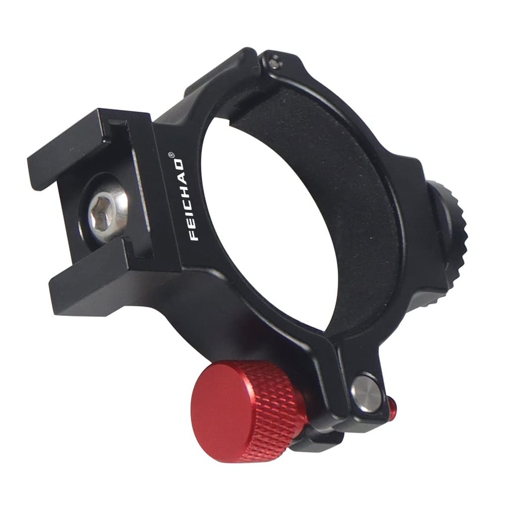 FEICHAO Stabilizer Extension Clip 1/4 with 360 Adjustable Cold Shoe Slot Compatible with O-smo2/3/4/5 Stabilizer for Fill Light Microphone (Compatible with O-smo5)
