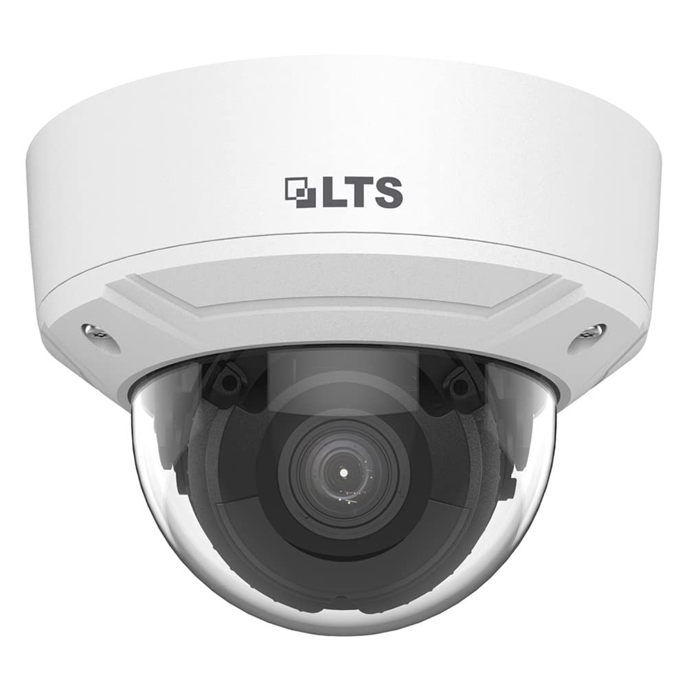 LTS LTCMIP7243W-SDZ HD IP 4MP 2.8-12mm Motorized 131ft IR Ai WDR Vandal Dome Camera CMIP7243W-SDZ