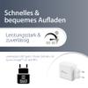 MediaRange 65W Steckdosen-Ladegert m.USB-A u.2X USB-C White view 3