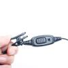 2Pin Advanced G Shape Clip-Ear PTT Headset Earpiece Mic for Motorola 2 Way Radios GP88S GP300 GP68 GP2000 GP88 GP3188 CP040 CP1200 A8 A6 A10 A12 HYT TC500 TC600 TC700 Walkie Talkie view 2
