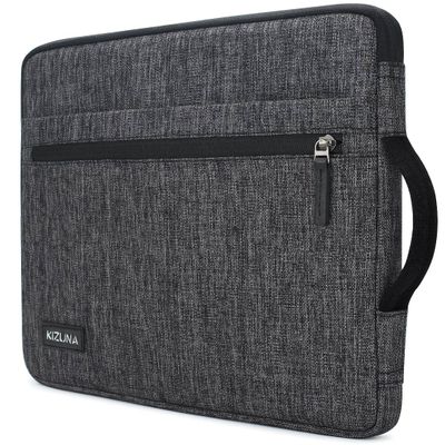KIZUNA Laptop Tablet Sleeve 10 Inch Water-Resistant Computer Case Hand Bag for 9.7"- 11" iPad Pro/10.2 iPad/10.9 iPad/10.5" Samsung Galaxy Tab/10.5" Surface Go 3/10.1" Lenovo Smart,Grey