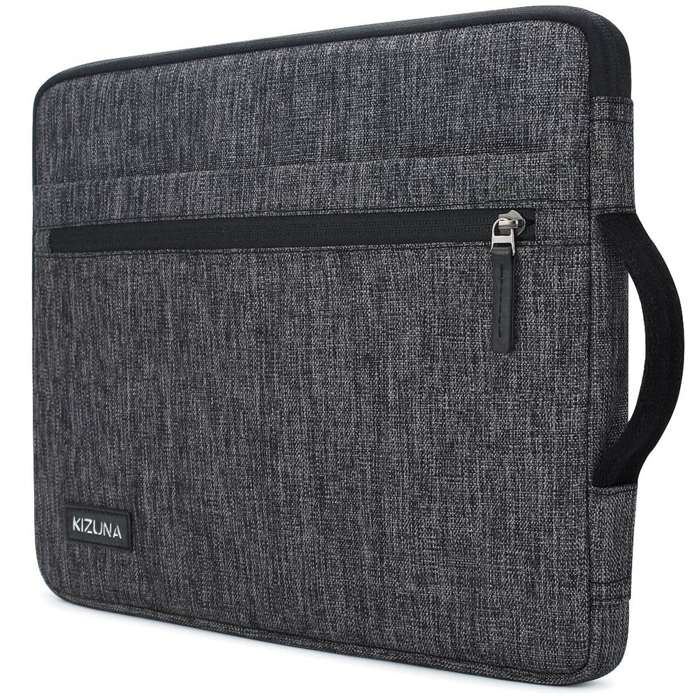 KIZUNA Laptop Tablet Sleeve 10 Inch Water-Resistant Computer Case Hand Bag for 9.7"- 11" iPad Pro/10.2 iPad/10.9 iPad/10.5" Samsung Galaxy Tab/10.5" Surface Go 3/10.1" Lenovo Smart,Grey