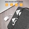 KIZUNA Laptop Tablet Sleeve 10 Inch Water-Resistant Computer Case Hand Bag for 9.7"- 11" iPad Pro/10.2 iPad/10.9 iPad/10.5" Samsung Galaxy Tab/10.5" Surface Go 3/10.1" Lenovo Smart,Grey view 2
