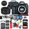 Canon EOS 6D Mark II Camera (Body Only) with 50mm Lens & Filter Kit Bundle view 1