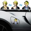 3D Motion Anime Car Decals Waterproof Stickers Anime Bumper Stickers for Car Automotive Laptop Window Skateboard Kids(OP-8) view 3
