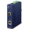 IGUP-805AT Industrial 1-Port 100/1000X SFP to 1-Port 10/100/1000T 802.3bt PoE++ Media Converter view 1