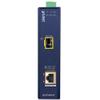 IGUP-805AT Industrial 1-Port 100/1000X SFP to 1-Port 10/100/1000T 802.3bt PoE++ Media Converter view 2