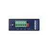 IGUP-805AT Industrial 1-Port 100/1000X SFP to 1-Port 10/100/1000T 802.3bt PoE++ Media Converter view 3