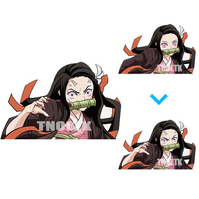3D Motion Anime Car Decals Waterproof Stickers Anime Bumper Stickers for Car Automotive Laptop Window Skateboard Kids(DS-5)