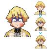 3D Motion Anime Car Decals Waterproof Stickers Anime Bumper Stickers for Car Automotive Laptop Window Skateboard Kids(DS-13) view 1