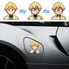 3D Motion Anime Car Decals Waterproof Stickers Anime Bumper Stickers for Car Automotive Laptop Window Skateboard Kids(DS-13) view 3