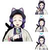 3D Motion Anime Car Decals Waterproof Stickers Anime Bumper Stickers for Car Automotive Laptop Window Skateboard Kids(DS-25) view 1