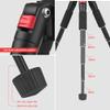 Camnoon K521 Portable 5-Section Extendable Aluminum Alloy Tripod with Mini Ball Head Low Center of Gravity 1/4inch Screw Mount Replacement for Canon Nikon Sony DSLR ILDC Cameras Max. Load 5kg 50cm view 4