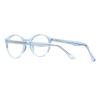 COTIA Blue Light Blocking Glasses for Women Men Stylish Round TR90 Frame Clear Lens Eyeglasses (blue, 3, multiplier_x) view 3