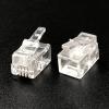 Coorle RJ9 4P4C Modular Plug w=7.62mm for Telephone handset -500PCS view 2