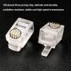 Coorle RJ9 4P4C Modular Plug w=7.62mm for Telephone handset -500PCS view 3