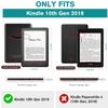 6 Inch Custom Protective Case for Kindle 10th (Model J9G29R) - Soft and Wear-Resistant Silicone Case Using HD Printing Technology with Auto Wake - Sleep view 2