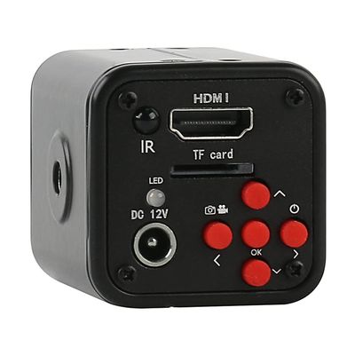 16MP HD 1080P 720P 60FPS Industrial Digital Video Microscope Camera TF HDMI Output For Stereo Trinocular Microscope