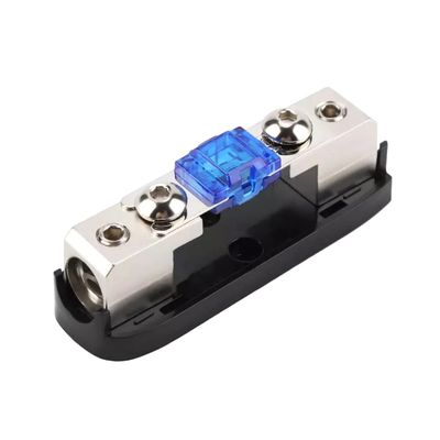 1PCS Car Audio Fuse Power Fuse Holder Stereo Audio Single Way AGU Fuse Holder Power Distribution Block Fusebox Car Fuse,80A