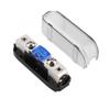 1PCS Car Audio Fuse Power Fuse Holder Stereo Audio Single Way AGU Fuse Holder Power Distribution Block Fusebox Car Fuse,80A view 3