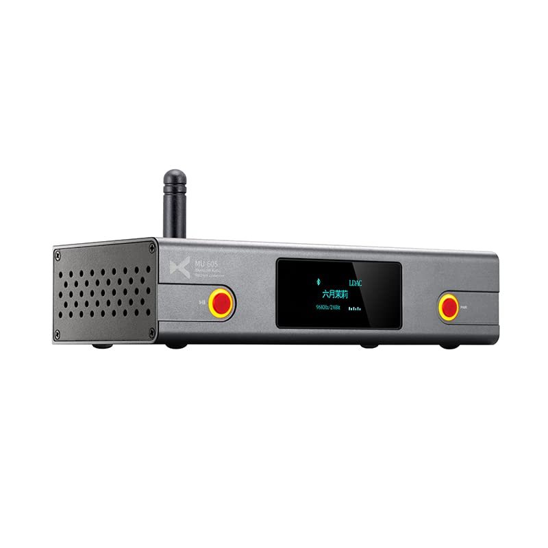 Fanmusic XDUOO MU-605 HD Bluetooth 5.1 Dual DAC Chip Audio Receiver Converter PCM24Bit/96kHz Support SBC AAC aptX aptX LL aptX HD LDAC
