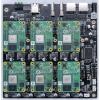 DeskPi Super6C for Raspberry Pi Compute Module 4/CM4 Cluster, Mini-ITX Board 6 RPI CM4 Supported, Power Supply Included view 4