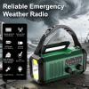 Leaton Hand Crank Emergency Radio, NOAA Weather Radio AM/FM,10000mAh view 2