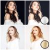Andoer 30cm/12inch Photography Round Reflector Silver & Gold 2-in-1 Collapsible Portable for Studio Photography with Carry Bag view 3