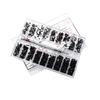 POPETPOP Miniature Screw Set Countersunk Round Precision Small Screws for Glasses Watches and Electronics Repair Organized Transparent Storage Case view 1