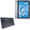 BoxWave Keyboard Compatible with Dragon Touch Notepad 102 Tablet - SlimKeys Bluetooth Keyboard, Portable Thin with Chiclet-Style Keys - Jet Black view 1