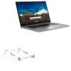 BoxWave Stand and Mount Compatible with Acer Chromebook 317 (CB317-1H) - Pocket Aluminum Stand 3-in-1, Portable Multi Angle Viewing Riser - Metallic Silver view 1